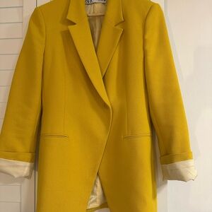 Zara Yellow Blazer